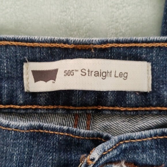 LEVI'S 505 straight leg jeans!! - Picture 3 of 8